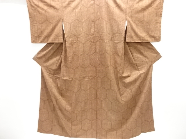 Japanese Kimono / Tsumugi Omeshi Silk